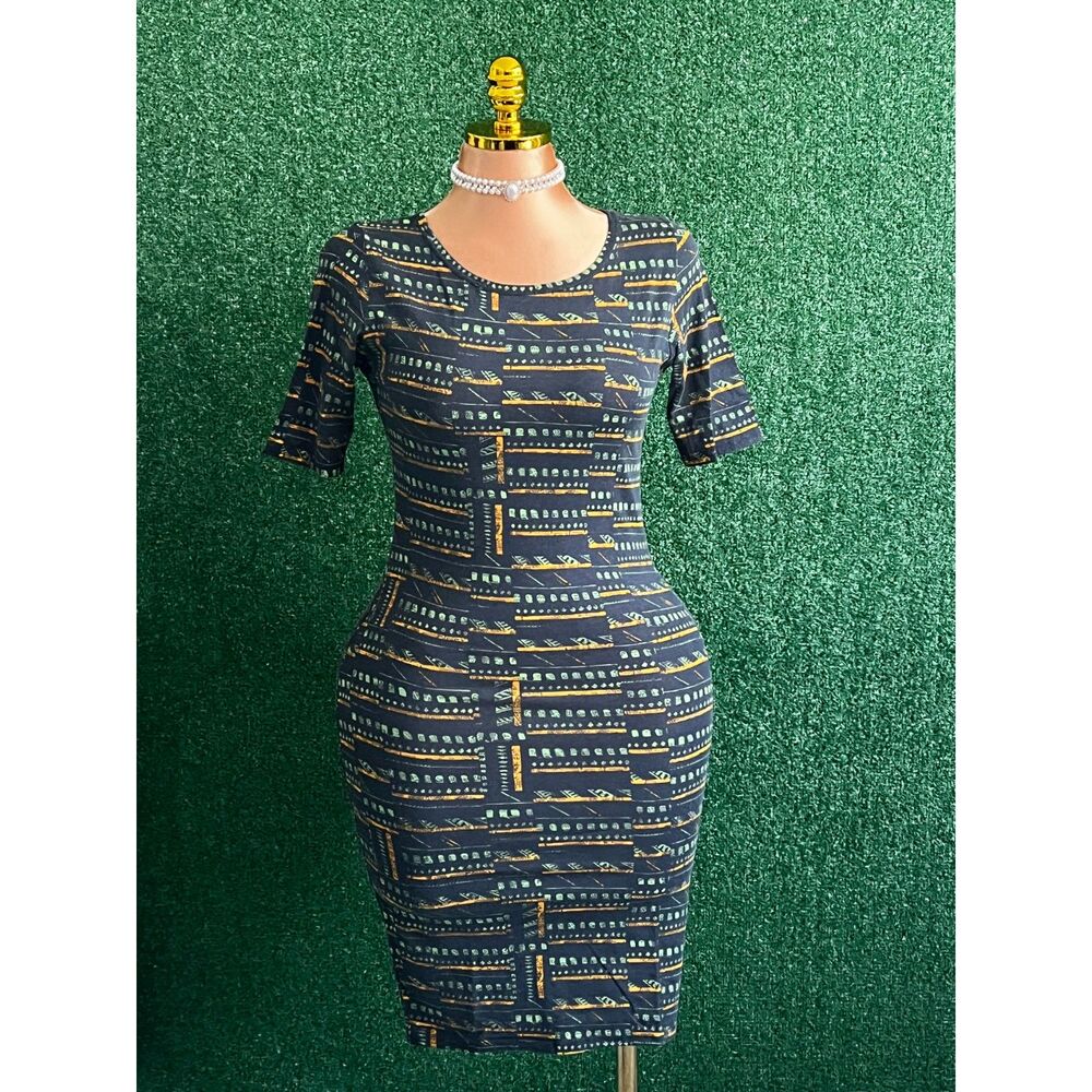LulaRoe women’s Sheath Dress Multicolor Size S